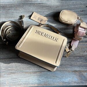 Steve Madden Beige Crossbody Bag Set